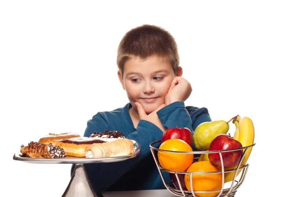 消除儿童饮食中不健康的含糖食品，以水果为食